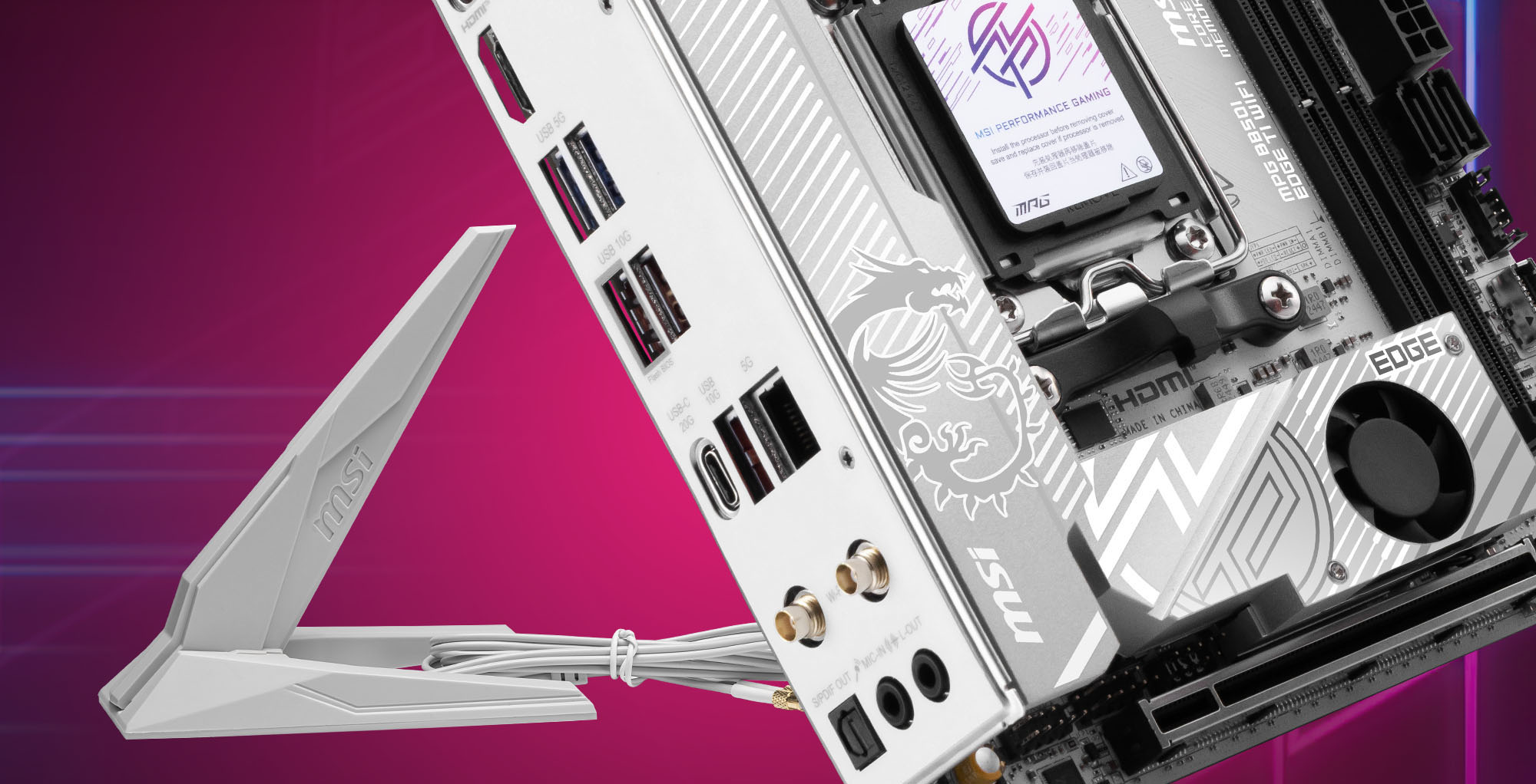 MSI B850I EDGE TI WIFI Motherboard